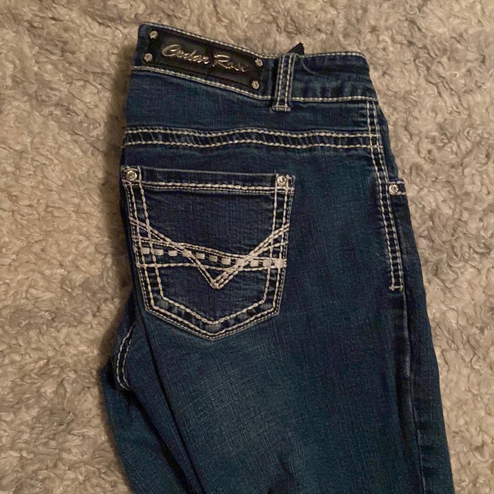 Cedar Rose boot cut jeans! Like new condition